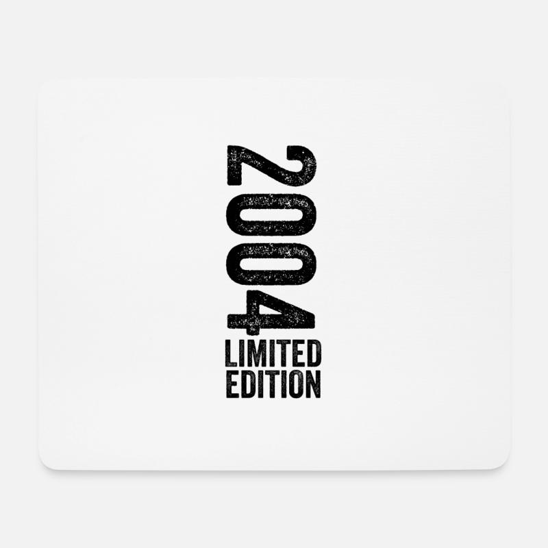 2004 - Limited Edition 2004 Geburtstag - Mousepad (Querformat) - Weiß