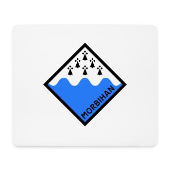 Morbihan - Mouse Pad (horizontal) - white - Front
