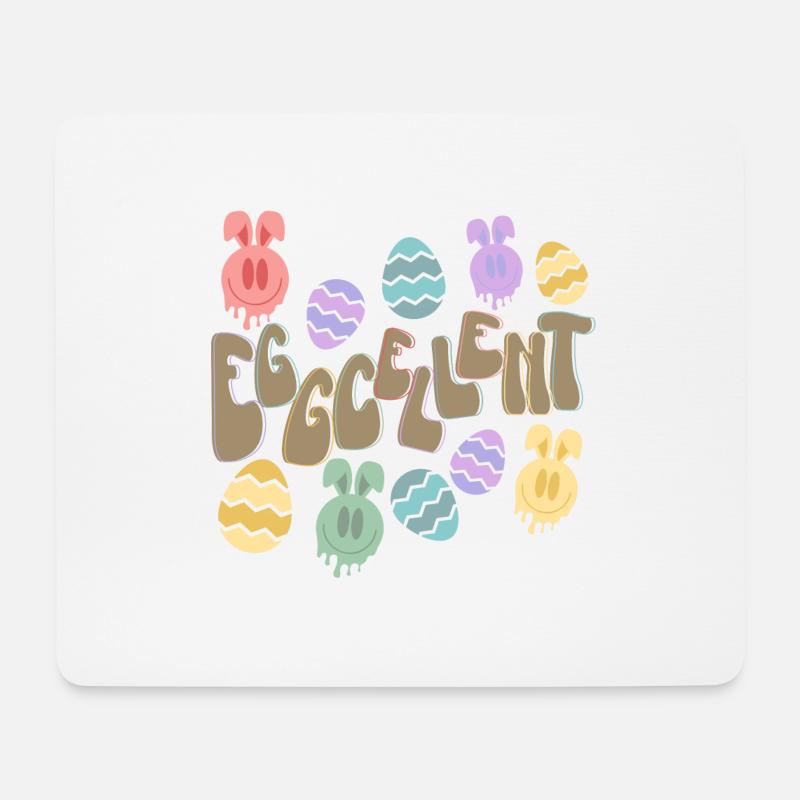 VORZÜGLICH - Mousepad (Querformat) - Weiß