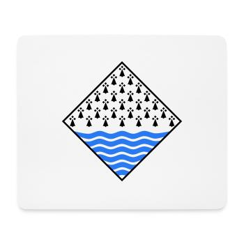 Morbihan - Mouse Pad (horizontal) - white - Front