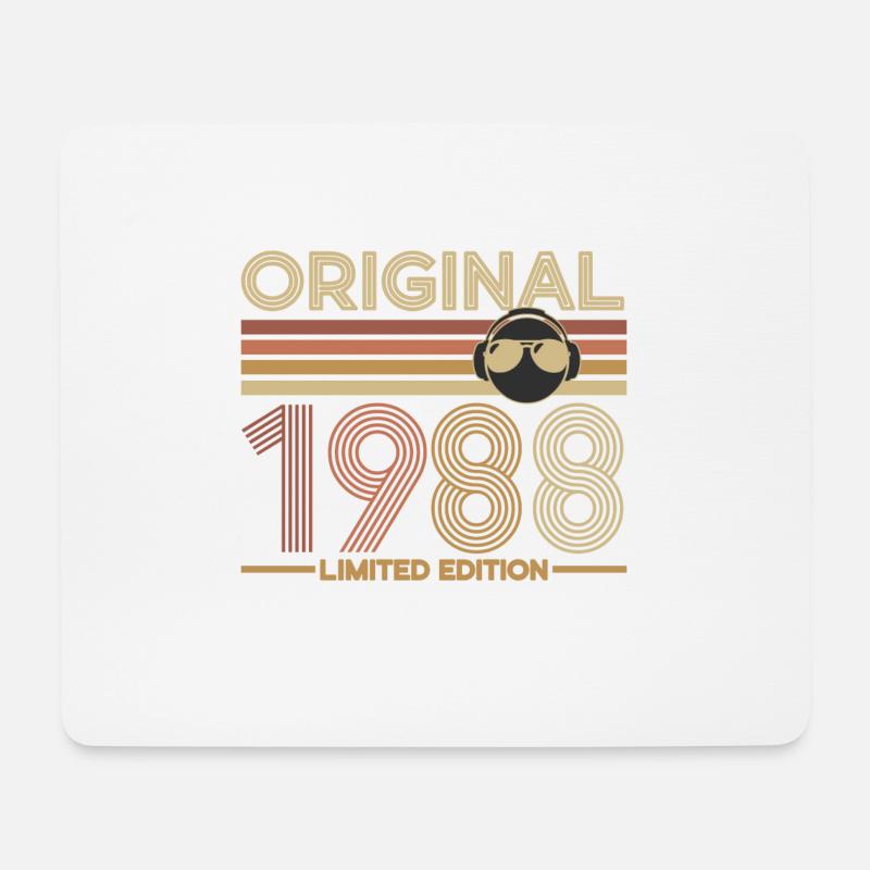 1988 - Mousepad (Querformat) - Weiß