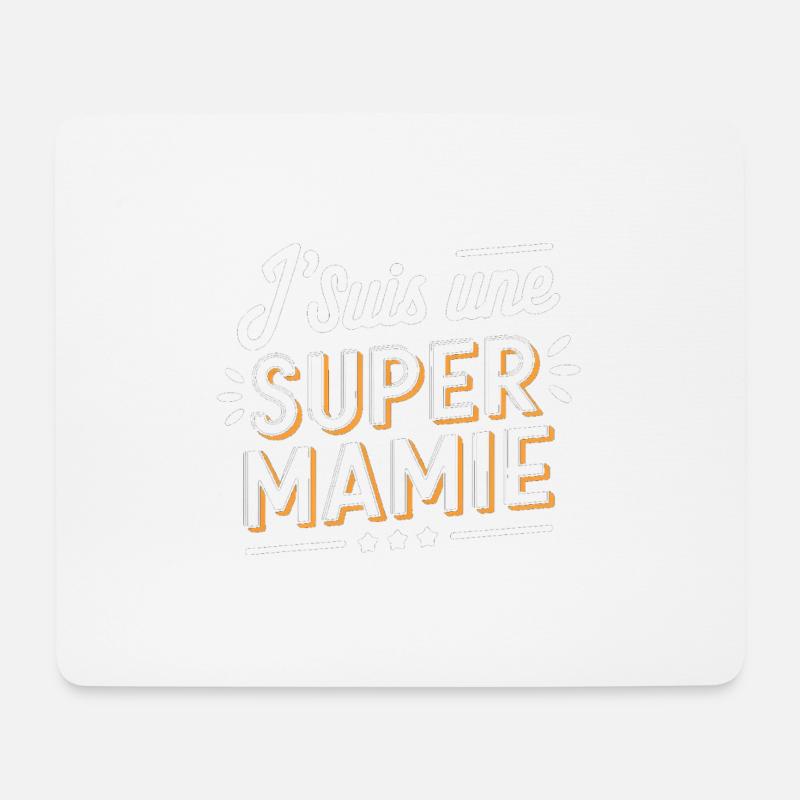 Ich bin eine verdammt gute Oma der Zukunft! - Mousepad (Querformat) - Weiß