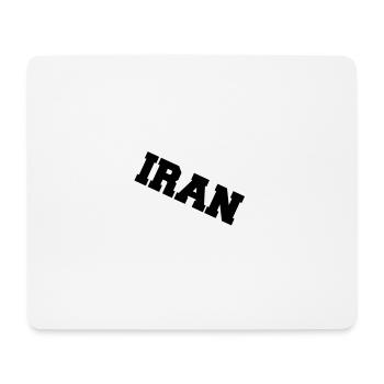 Iran - Mouse Pad (horizontal) - white - Front