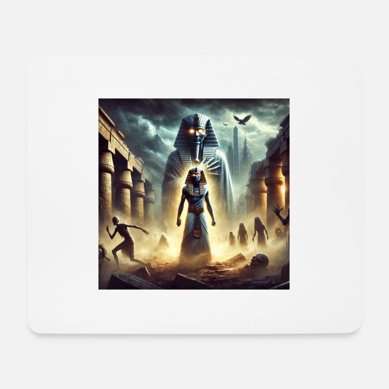 Pharao - Mousepad (Querformat) - Weiß