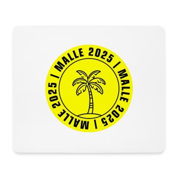 Malle 2025 Palme - Mousepad (Querformat) - Weiß - Vorne