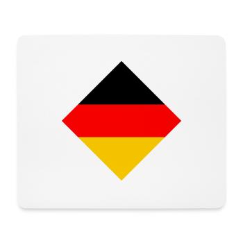 Allemagne - Tapis de souris (format paysage) - blanc - Devant