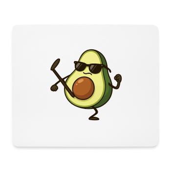 avocado karate - Mousepad (Querformat) - Weiß - Vorne