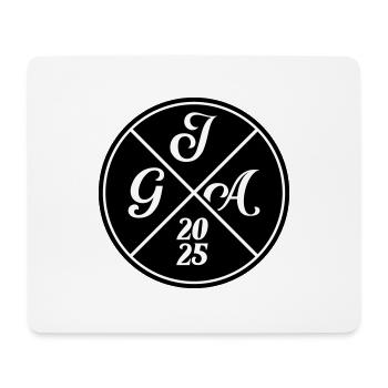 Jga 2025 - Mousepad (Querformat) - Weiß - Vorne