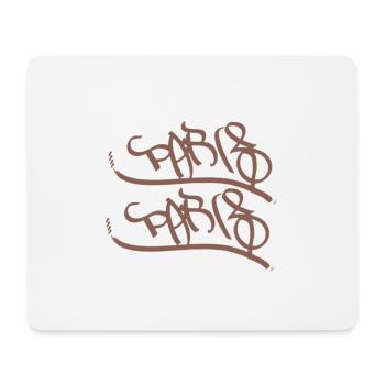 Parisian street art souvenir for home - Mouse Pad (horizontal) - white - Front
