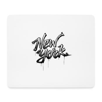 New York - Mousepad (Querformat) - Weiß - Vorne