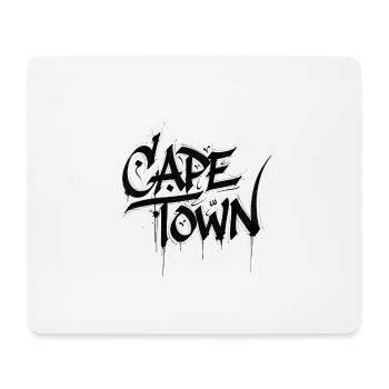 Le Cap - Tapis de souris (format paysage) - blanc - Devant