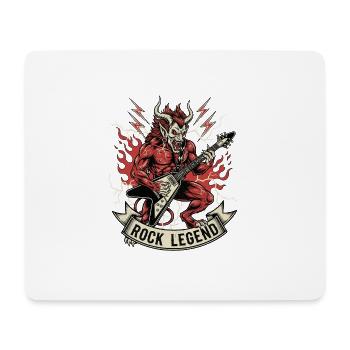 Mythical Demon Rock Illustration - Mouse Pad (horizontal) - white - Front
