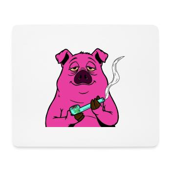 SAU entspannt  - Mousepad (Querformat) - Weiß - Vorne