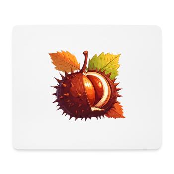Chestnut - Mouse Pad (horizontal) - white - Front