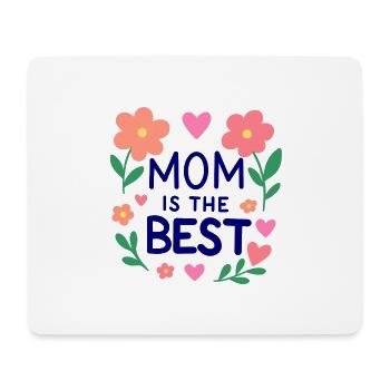 MAMAN EST LA MEILLEURE - Tapis de souris (format paysage) - blanc - Devant