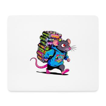 Die Ratte - Mousepad (Querformat) - Weiß - Vorne