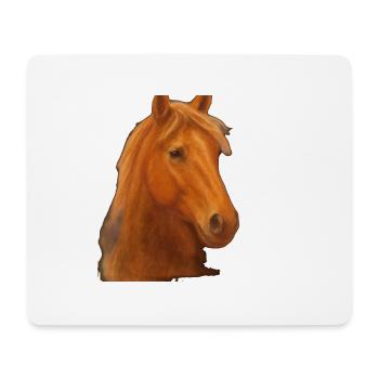 Pastel Horse - Mouse Pad (horizontal) - white - Front