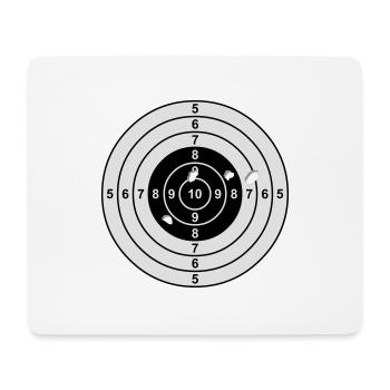 target - Mouse Pad (horizontal) - white - Front