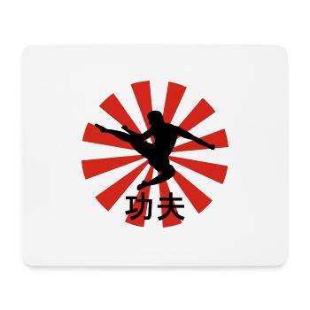 kung fu - Mouse Pad (horizontal) - white - Front