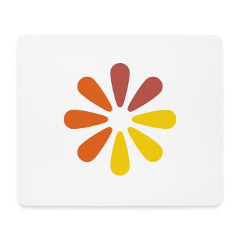 ajax loader - Mousepad (Querformat) - Weiß - Vorne