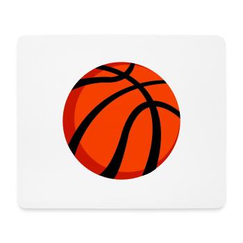 B-Ball - Mousepad (Querformat) - Weiß - Vorne