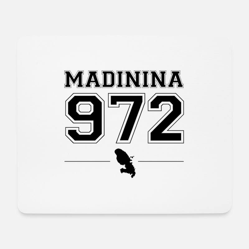 madinina Schule - Mousepad (Querformat) - Weiß