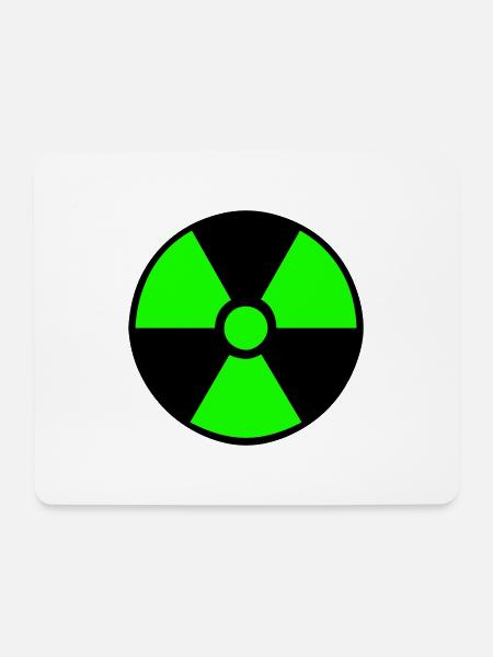 Atomsymbol - Mousepad (Querformat) - Weiß