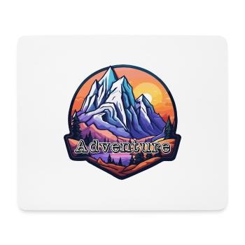 Aventure / Montagne / Pics / Randonnée / Tyrol - Tapis de souris (format paysage) - blanc - Devant