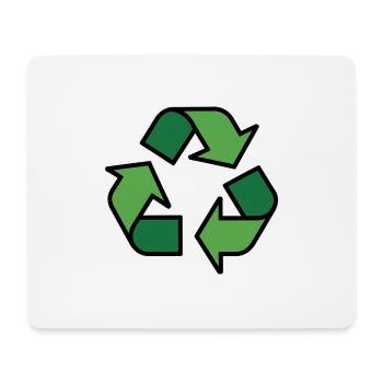 Recycling - Mouse Pad (horizontal) - white - Front