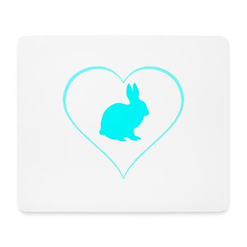 Hare - Mouse Pad (horizontal) - white - Front