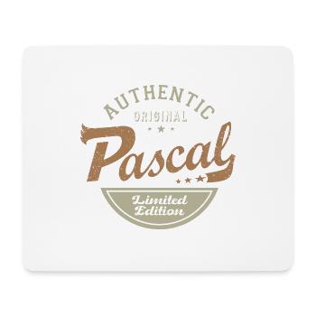 Pascal gift custom tshirt Easter first name - Mouse Pad (horizontal) - white - Front