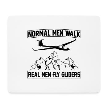 Gliding | Gliding Glider Gift Idea - Mouse Pad (horizontal) - white - Front