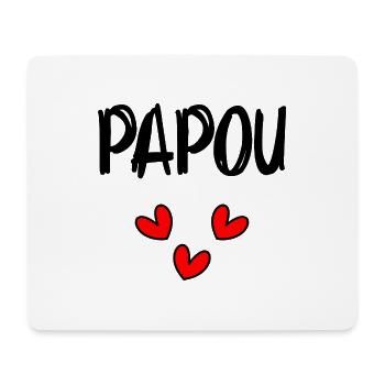 BONNE FÊTE PAPA. PAPA. FÊTE DES PÈRES. BONNE FÊTE - Tapis de souris (format paysage) - blanc - Devant