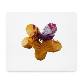 spiral 1 - Mousepad (Querformat) - Weiß - Vorne