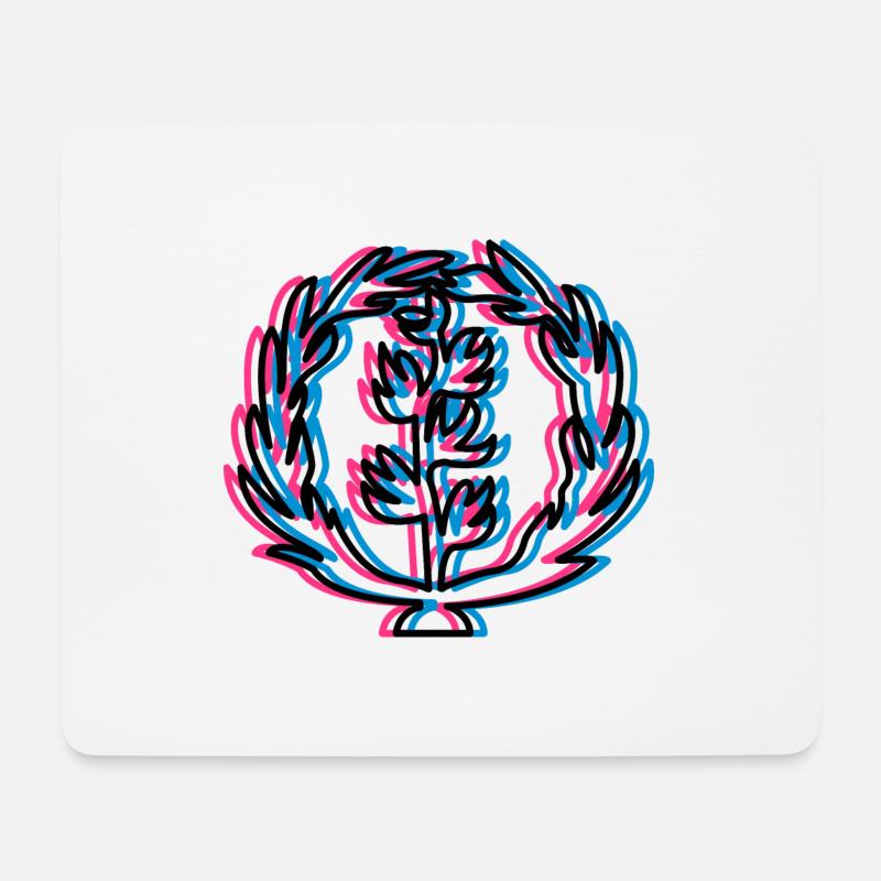 Eritrea - Mouse Pad (horizontal) - white