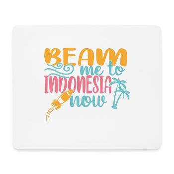 Indonesia - Mouse Pad (horizontal) - white - Front