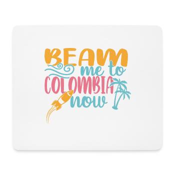 Kolumbien - Mousepad (Querformat) - Weiß - Vorne