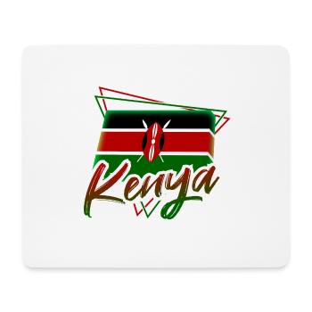 Kenya - Tapis de souris (format paysage) - blanc - Devant