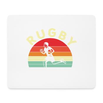Rugby - Mouse Pad (horizontal) - white - Front