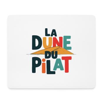 La Dune du Pilat - Tapis de souris (format paysage) - blanc - Devant