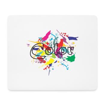 Color Symbol - Mousepad (Querformat) - Weiß - Vorne