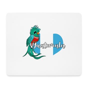 Guatemala Guatemalan Flag DNA I Gift - Mouse Pad (horizontal) - white - Front