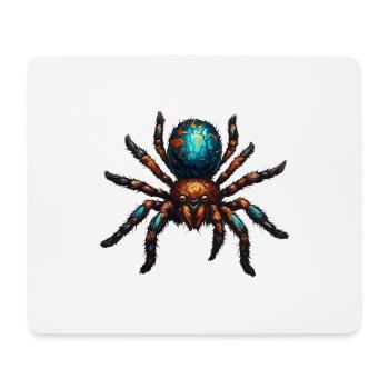 Araignée / Toile / Animal de compagnie / Reptile / Huit pattes - Tapis de souris (format paysage) - blanc - Devant