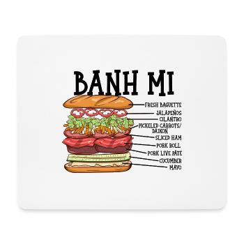 Vietnam Viet Banh Mi Brot Vietnamese I Geschenk - Mousepad (Querformat) - Weiß - Vorne