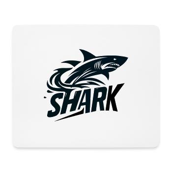Shark - Mousepad (Querformat) - Weiß - Vorne