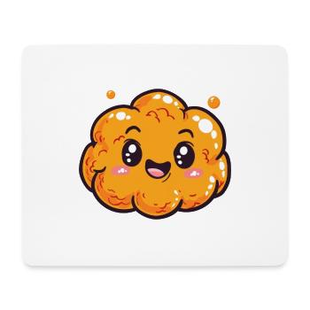 Funny Meatballs Comic - Tapis de souris (format paysage) - blanc - Devant