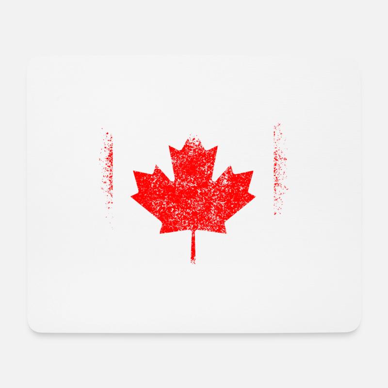 Kanada - Mousepad (Querformat) - Weiß