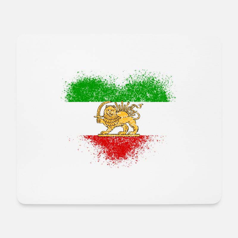 Persien - Mousepad (Querformat) - Weiß