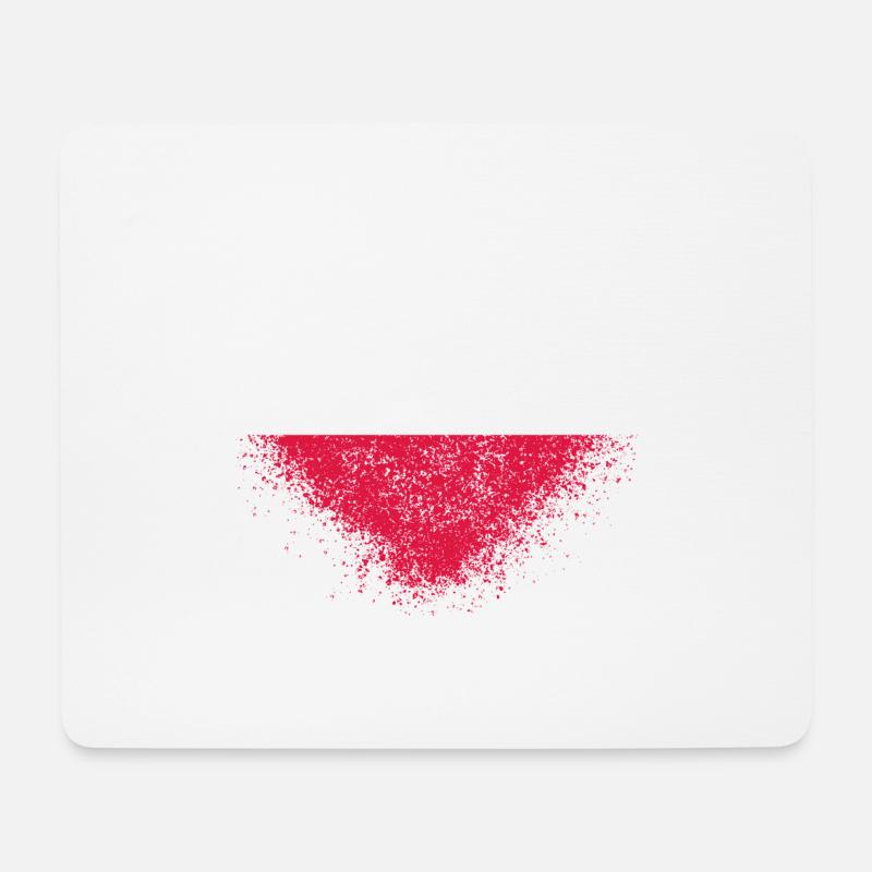 Polen - Mousepad (Querformat) - Weiß