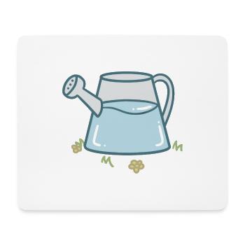 Arrosoir sucré - Tapis de souris (format paysage) - blanc - Devant